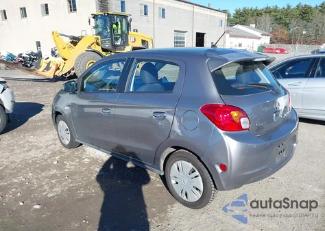 2015 Mitsubishi Mirage De/Rf from USA, damaged, VIN ML32A3HJ7FH059239